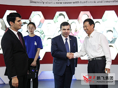 塔吉克斯坦驻中国大使达夫拉·特佐达一行参观考察亚盈体育最新地址
集团